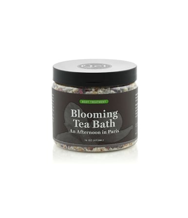 Qet Botanicals Blooming Tea Bath - An Afternoon in Paris