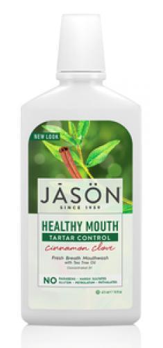 JASON Healthy Mouth Tartar Control Mouthwash, Cinnamon Clove (2018 formulation)