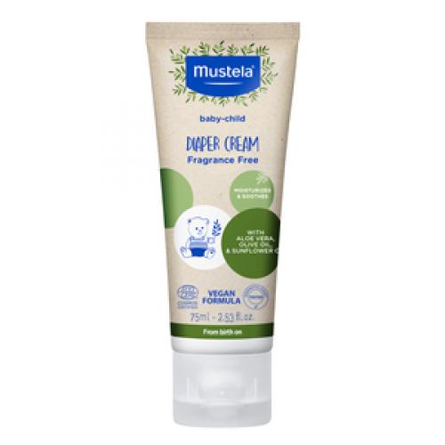 Mustela Baby-Child Diaper Cream with Olive Oil and Aloe, Fragrance Free