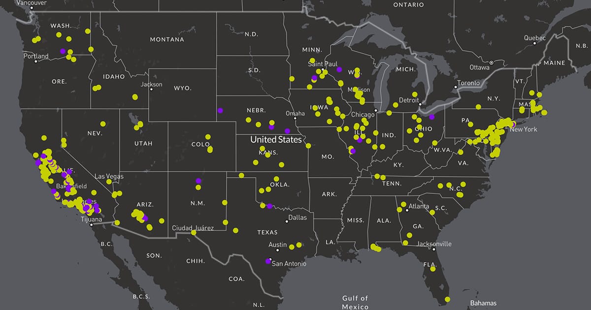 Nitrate analysis map preview