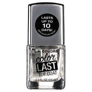 L.A. Colors Color Last Nail Polish, Crystal Top Coat