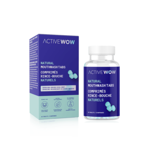 ActiveWOW Natural Mouthwash Tabs