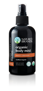 Nature's Brands Organic Body Mist, Sweet Orange