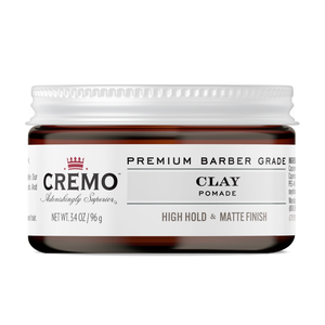 Cremo Barber Grade Hair High Hold Matte Shine Sculpting Clay