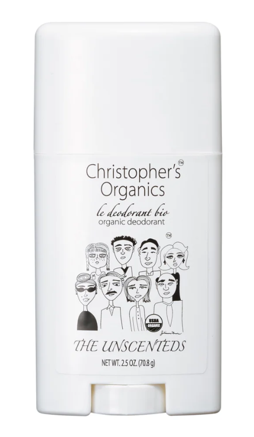 Christopher's Organics Organic Deodorant, The Unscenteds 