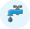 water faucet icon